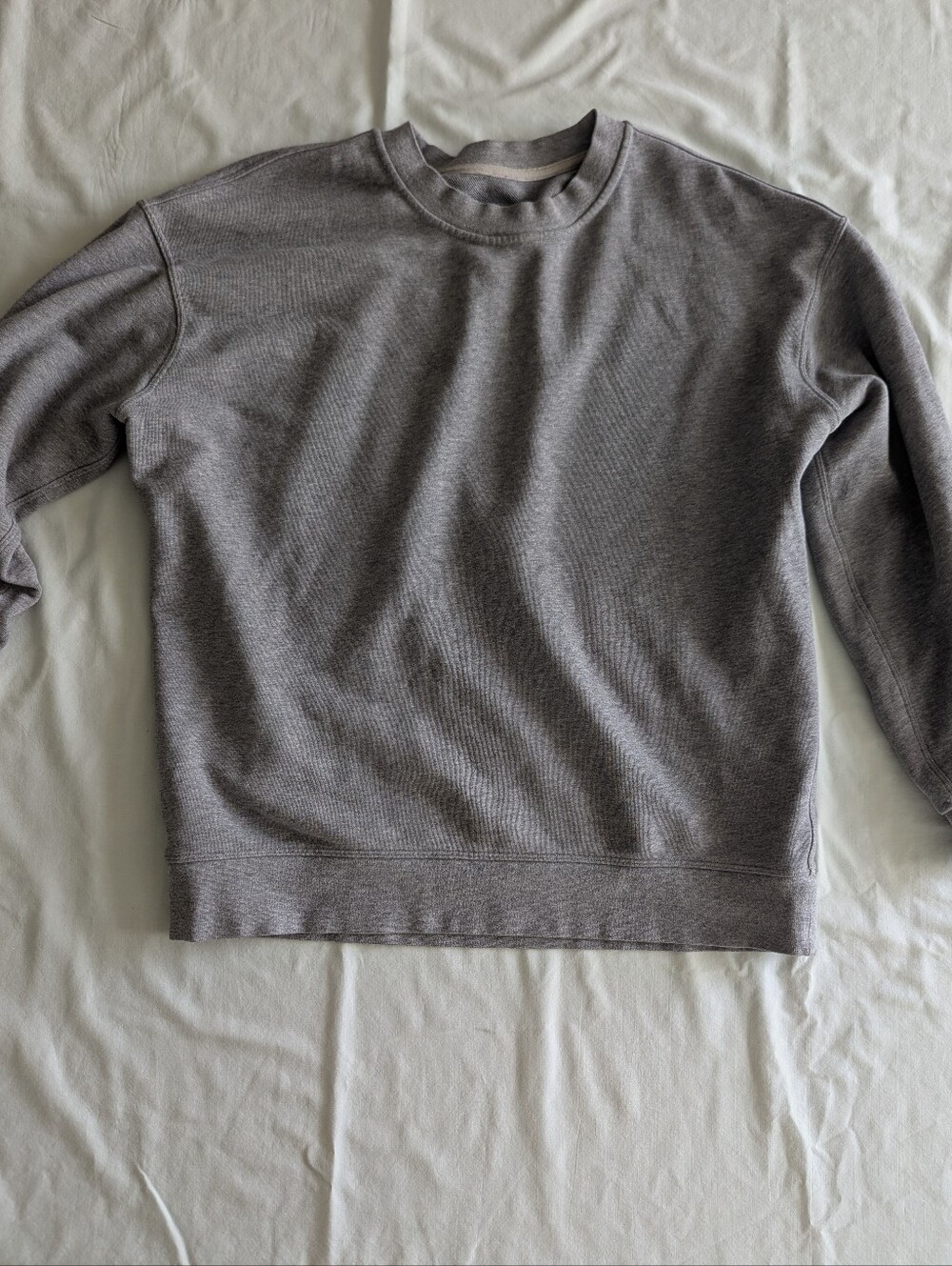 Lululemon Perfectly Oversized Crewneck Sweatshirt In Gray